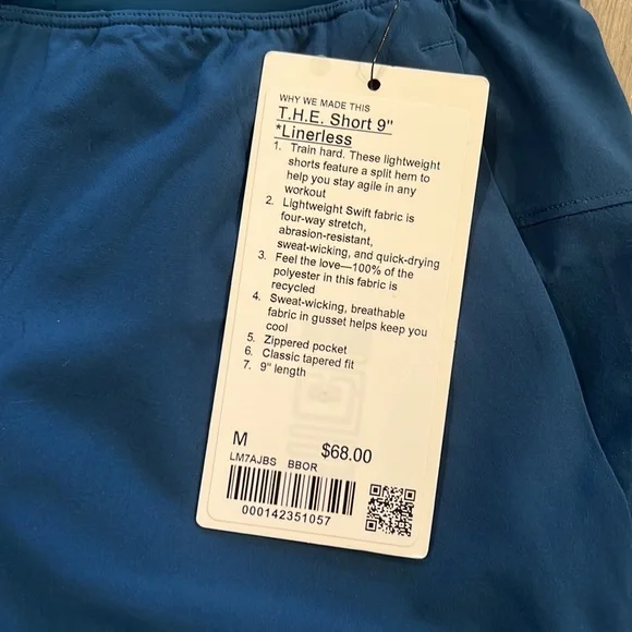 NWT. LULULEMON shorts - Picture 2 of 3